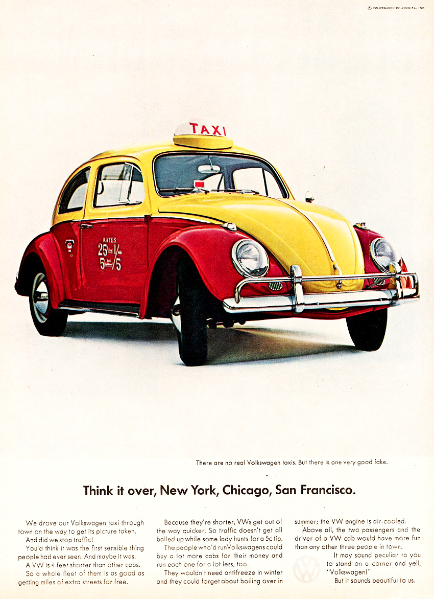1964 Volkswagen Auto Advertising